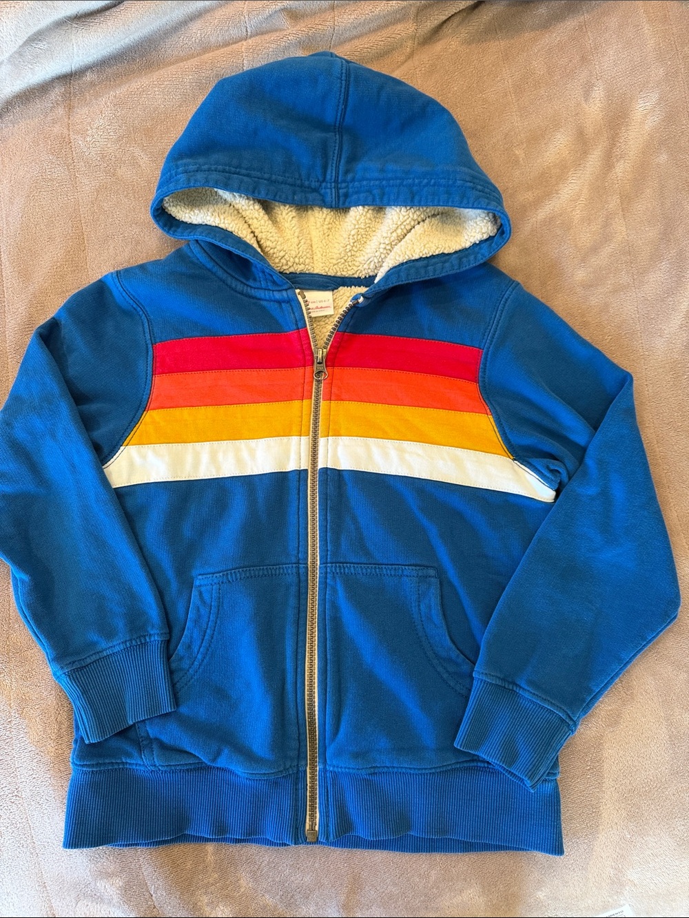 Hanna Andersson sherpa lined hoodie